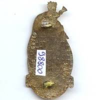 4° Régiment de Dragons , je boute avant, résine, dos guilloché, anneaux
