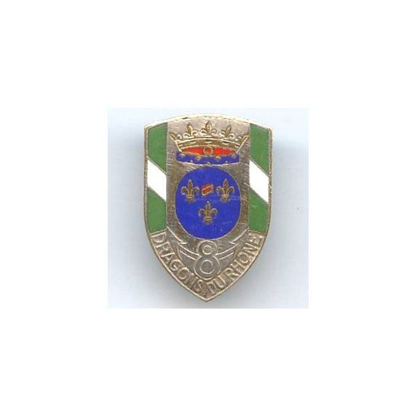 8° Rgt de Dragons du Rhône, bandes blanches