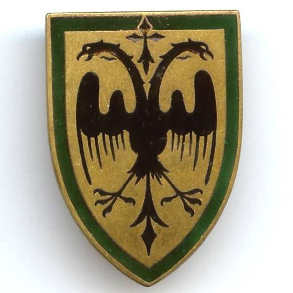 19° Rgt de Dragons, aigle bicéphale, boléro Ab