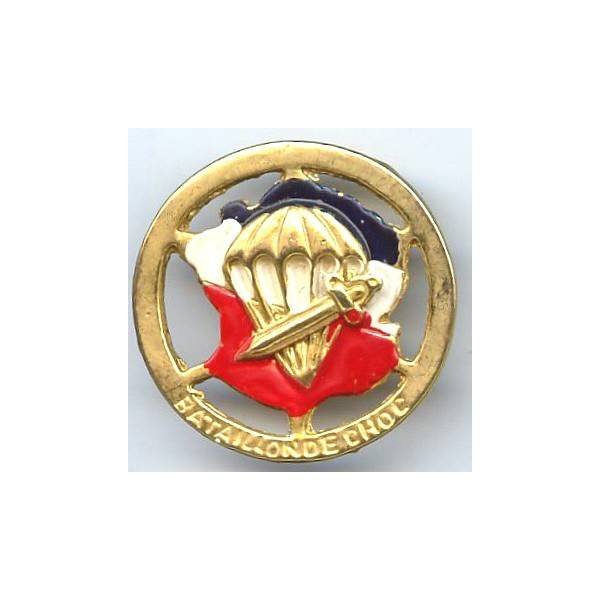 1° Bataillon de Choc, bérêt , 40 mm, au dos CEC 1°, ??