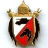 2° Régiment de Spahis Algériens , tête cheval noire / rouge mat , auto-mitrailleuse , rayures