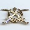2° Régiment de Spahis Algériens , sabres croisés, anneaux