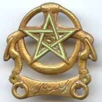 3° Rgt de Spahis Marocains, doré, 2 anneaux