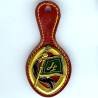 4° Régiment de Spahis Marocains , fanion, sur son cuir marron-rouge