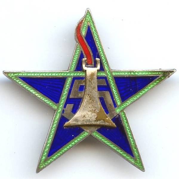 En argent , 5° Régiment de Spahis Marocains , léger éclat