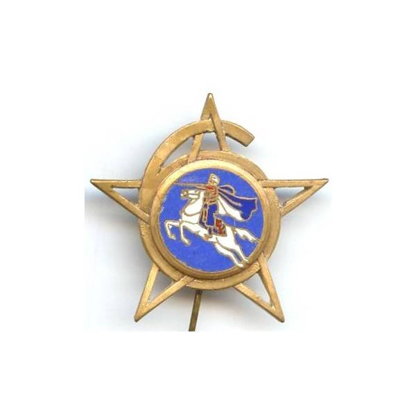 6° Régiment de Spahis Marocains , étoile, cavalier, 6 fermé, sans attache