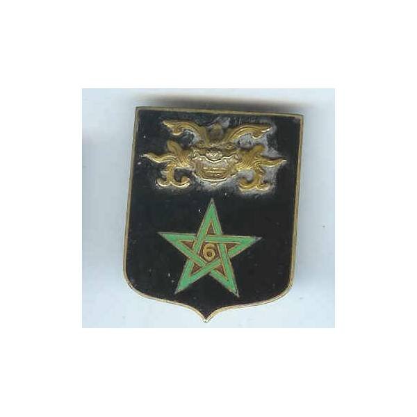 6° Régiment de Spahis Marocains en Extrême-Orient , infime écaille en surface