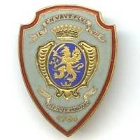3° Rgt de Hussards, émail,...