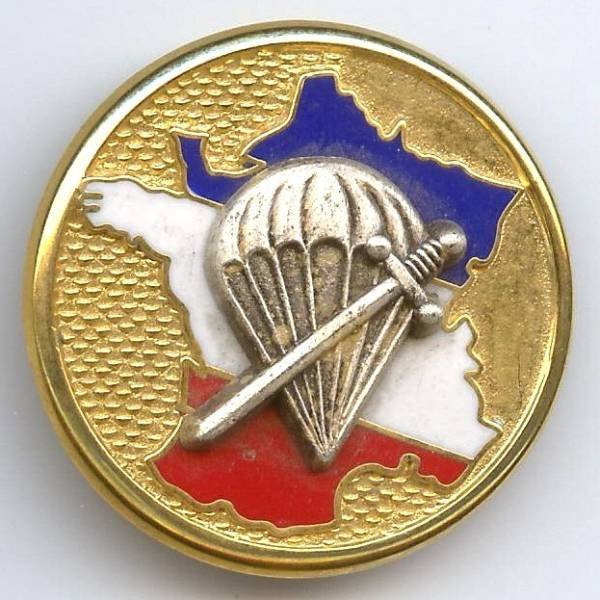 1° Bataillon de Choc (CNEC), parachute argenté