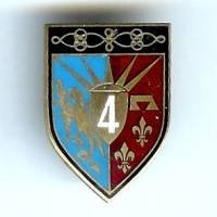 4° Rgt de Hussards, plat,...
