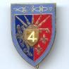 4° Rgt de Hussards, griffon / bleu, boléro oblong