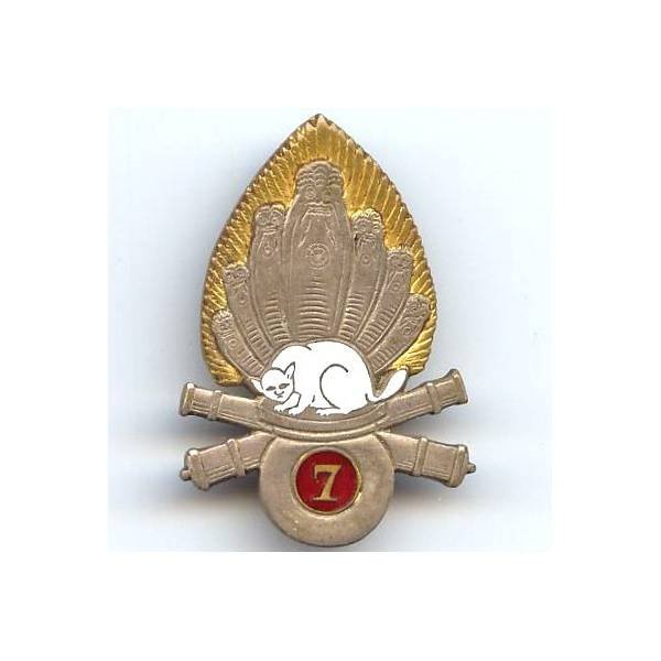 7° Cie d' Ouvriers d'Artillerie Coloniale, najas et castor