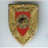 10° Régiment d'Artillerie de Marine , yin et yang, émail, A majuscule