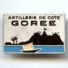Artillerie de Côte de Gorée, aluminium peint