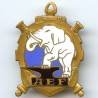 Direction de l' Artillerie de l' AEF  , éléphant, rayures