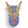 1° Groupe d'Aviation Légère de l'Armée de Terre , fleur de lys, émail, dos doré, faux n° d'homologation, 2 boléros Drago