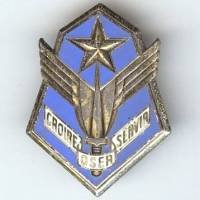 101° Groupe d’Aviation Légère de l’Armée de Terre ,"croire oser servir", étoile gravée, argenté, 2 boléros Drago