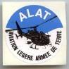 Auto-collant "ALAT", diamètre 50 mm
