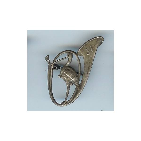 31° BCP, cigogne bombée, avec petit 31