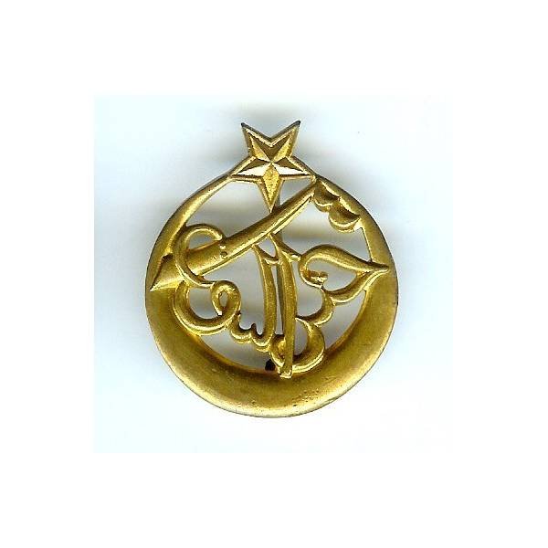 3° Régiment de Tirailleurs Algériens , attache à bascule