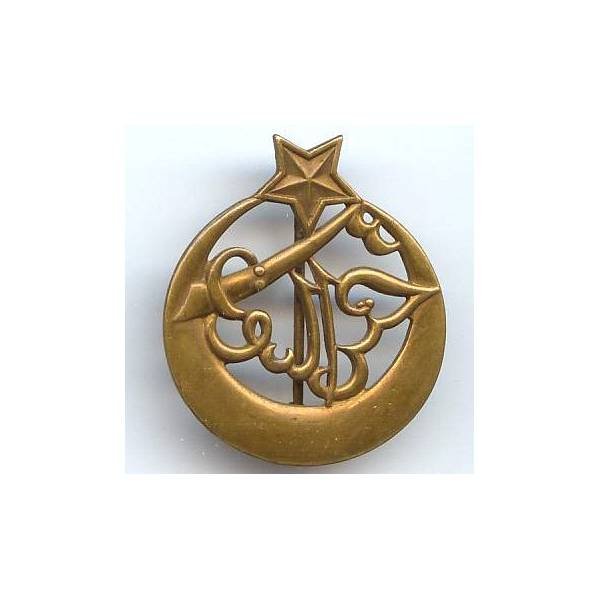 3° Régiment de Tirailleurs Algériens , plat, 42 mm, attache pivot