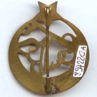 3° Régiment de Tirailleurs Algériens , plat, 42 mm, attache pivot