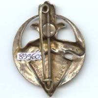 6° Régiment de Tirailleurs Algériens , panthère tapie, modèle 1939, boléro rond