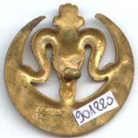 7° Régiment de Tirailleurs Algériens , gros 7, Mardini en creux, attache à molette