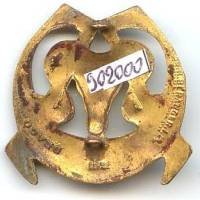 7° Rgt de Tirailleurs Algériens, double 7, émail, écaille