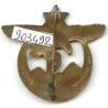 9° Régiment de Tirailleurs Algériens , aigle, tout bronze, épingle à pivot