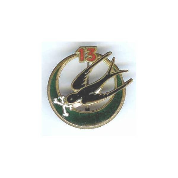 13° Rgt de Tirailleurs Algériens, 13 en haut, dos lisse