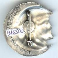 3° Gpt de Tabors Marocains, lettres vertes, peint, argenté