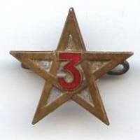 3° RTM, étoile de chèche,...