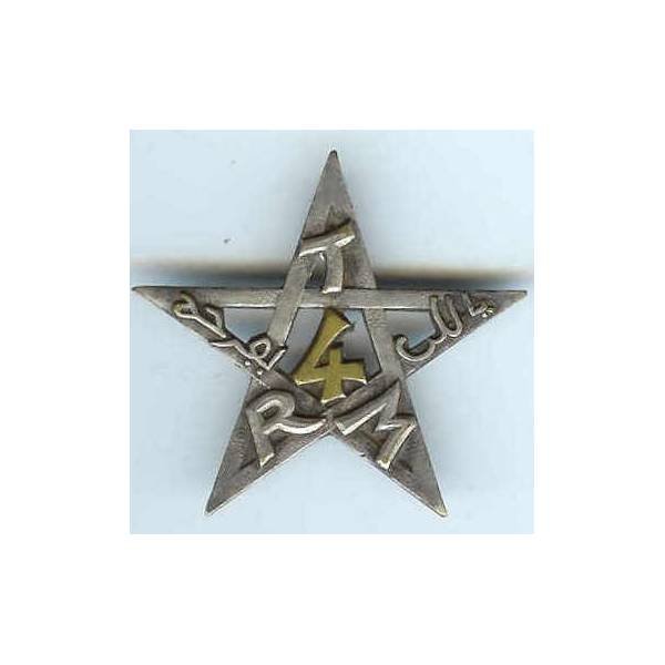 4° Rgt de Tirailleurs Marocains, attache pivot verticale