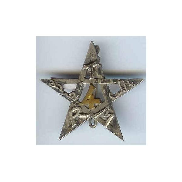 4° Rgt de Tirailleurs Marocains, estampé, attache ressoudée