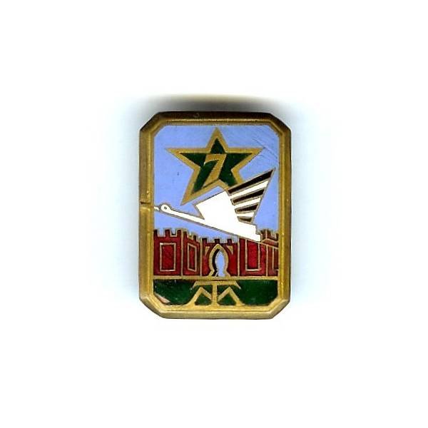 7° Rgt de Tirailleurs Marocains, léger fêle