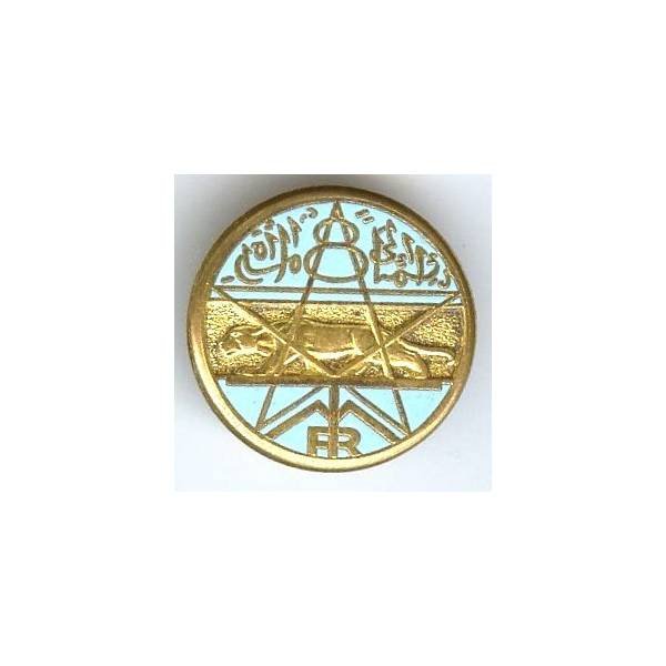 8° Régiment de Tirailleurs Marocains , bande or, attache abimée
