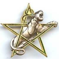 8° Rgt de Tirailleurs Marocains, étoile, dos argenté