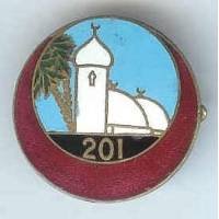 201° BPNA, minaret, rouge...