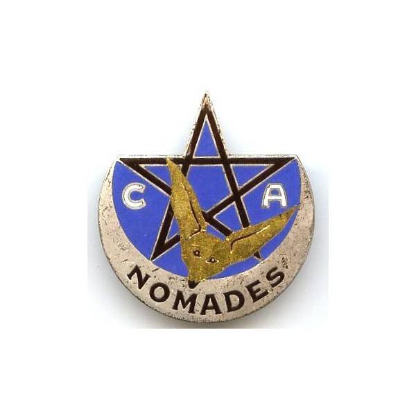 Compagnies Nomades d' Algérie, guilloché, léger éclat, rayures