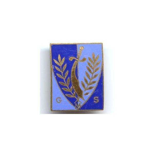 Groupe Mobile de Sécurité, dos lisse argenté