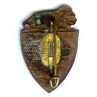 Ifrane , insigne civil (?) , lion, attache remplacée