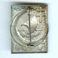 Rgt de Marche Nord-Africain de Paris, estampé, patiné