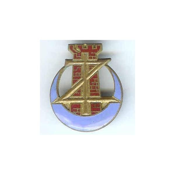 1° Rgt de Zouaves, dos lisse embouti, 1 boléro Drago