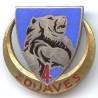 4° Rgt de Zouaves, émail