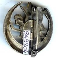 4° Rgt de Zouaves, tout métal, 4 Z dorés