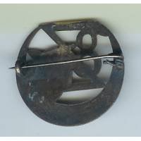 8° Rgt de Zouaves , tête de chacal, 8 Z dorés, sans croix de lorraine