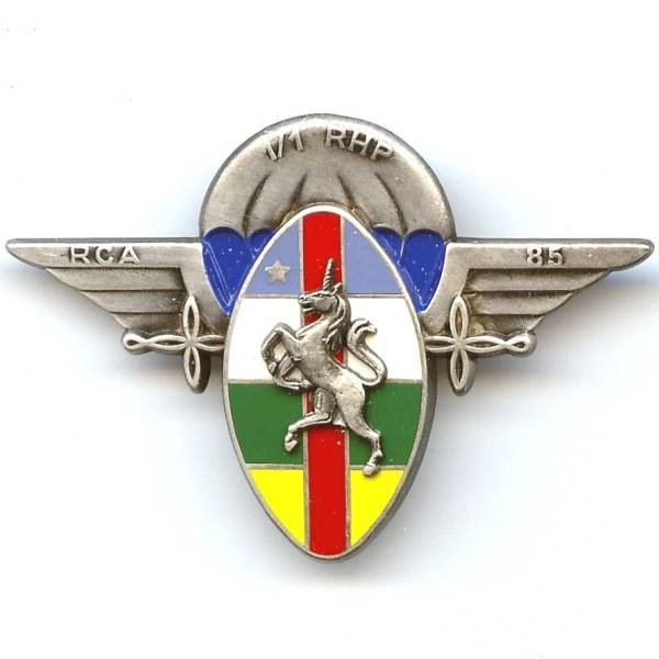 1° Régiment de Hussards Parachutistes / 1° Escadron  République Centre Africaine  85