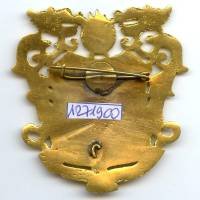 Insigne de casquette d' Officier Gendarmerie FAVN , Quoc GIA