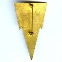 Transmissions 1° Armée, coq, attache sécurité, léger éclat